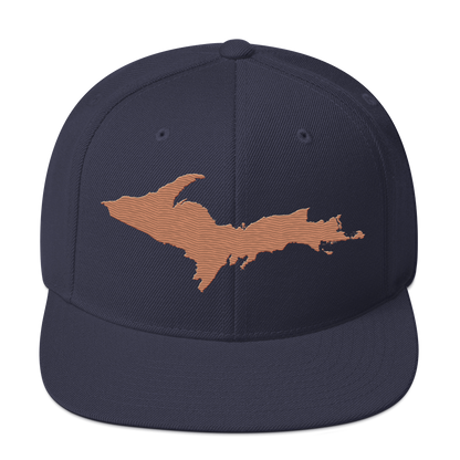 Upper Peninsula Vintage Snapback | Copper