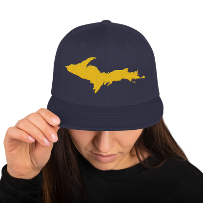 Upper Peninsula Vintage Snapback | Maize