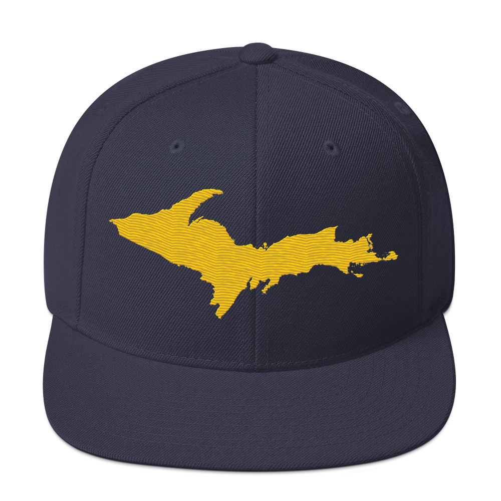 Upper Peninsula Vintage Snapback | Maize