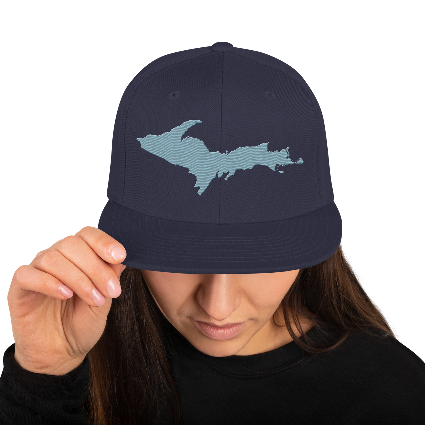 Upper Peninsula Vintage Snapback | Opal Blue