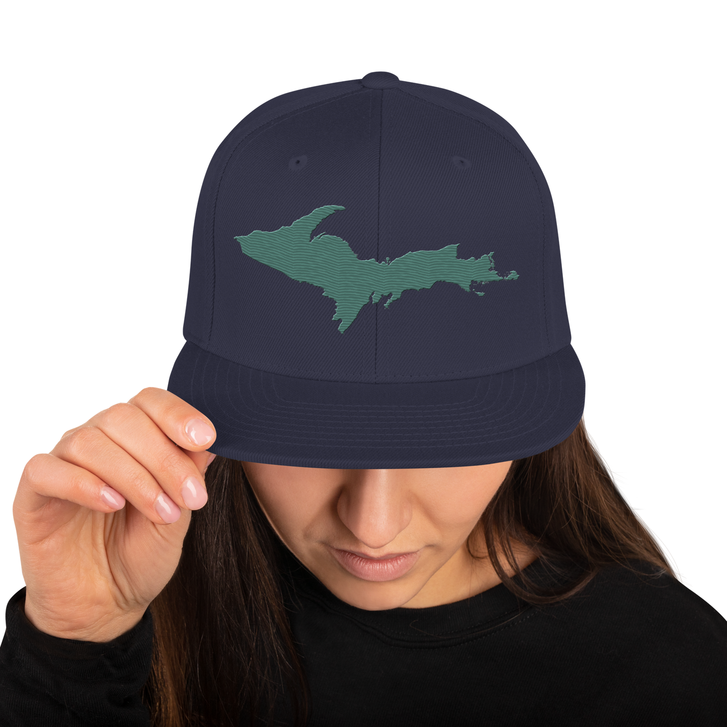 Upper Peninsula Vintage Snapback | Copper Green