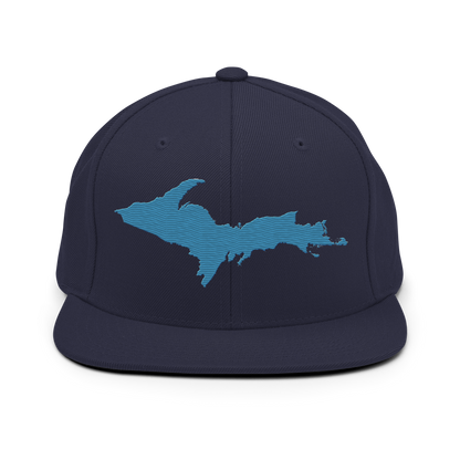 Upper Peninsula Vintage Snapback | Traverse Blue