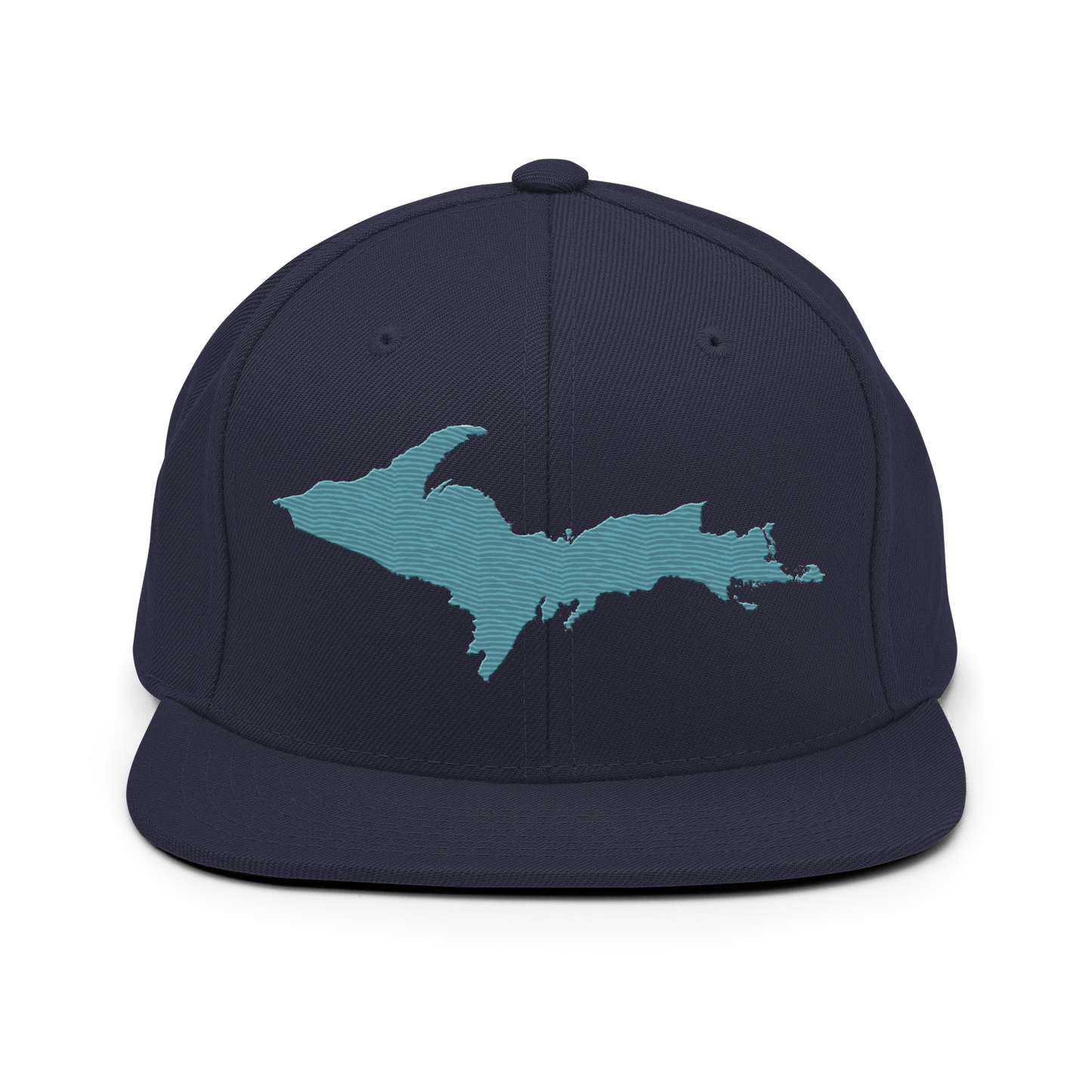 Upper Peninsula Vintage Snapback | Huron Blue