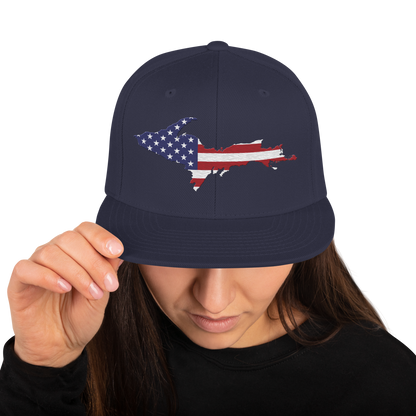 Upper Peninsula Vintage Snapback | Patriotic Edition