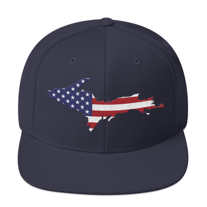 Upper Peninsula Vintage Snapback | Patriotic Edition