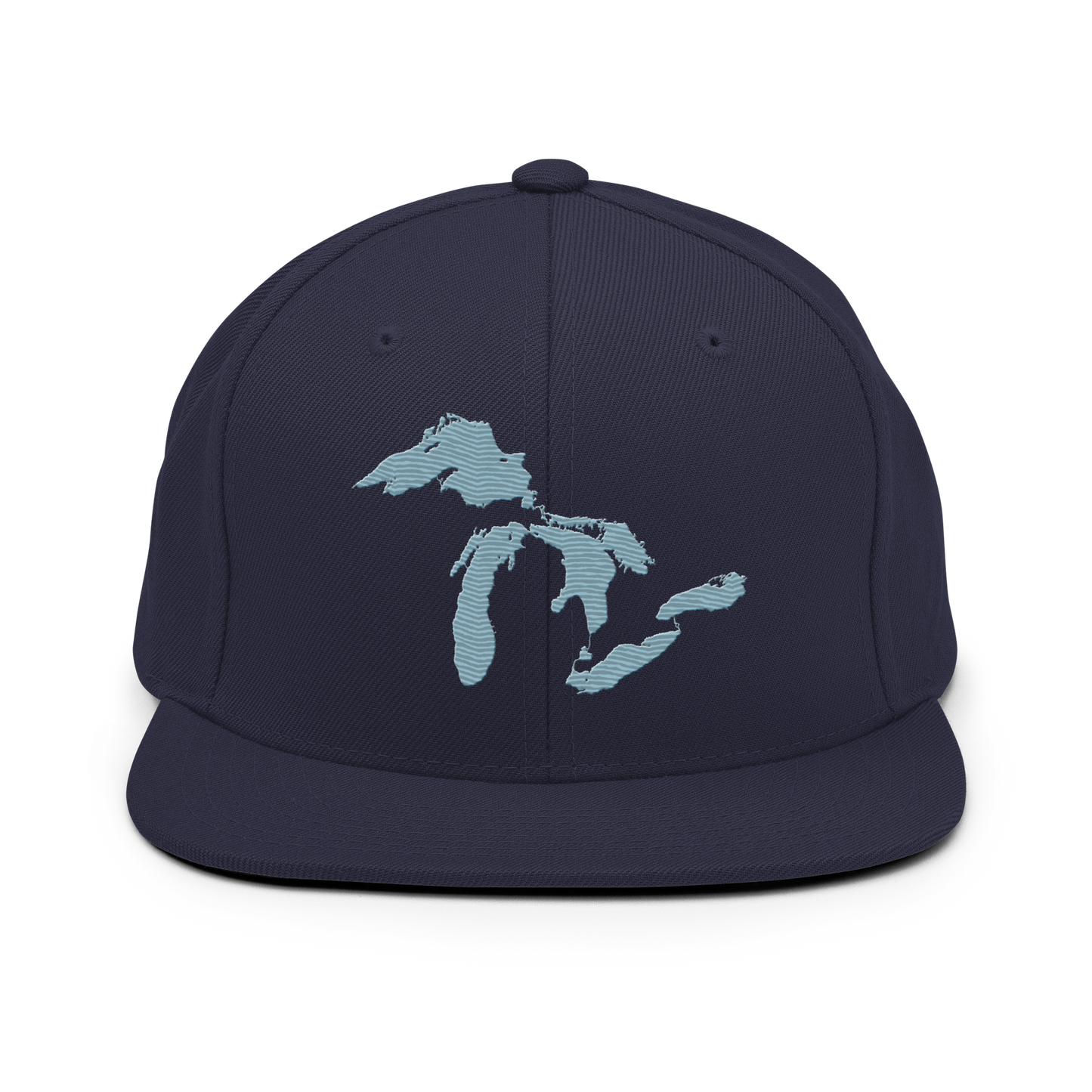 Great Lakes Vintage Snapback | Opal Blue