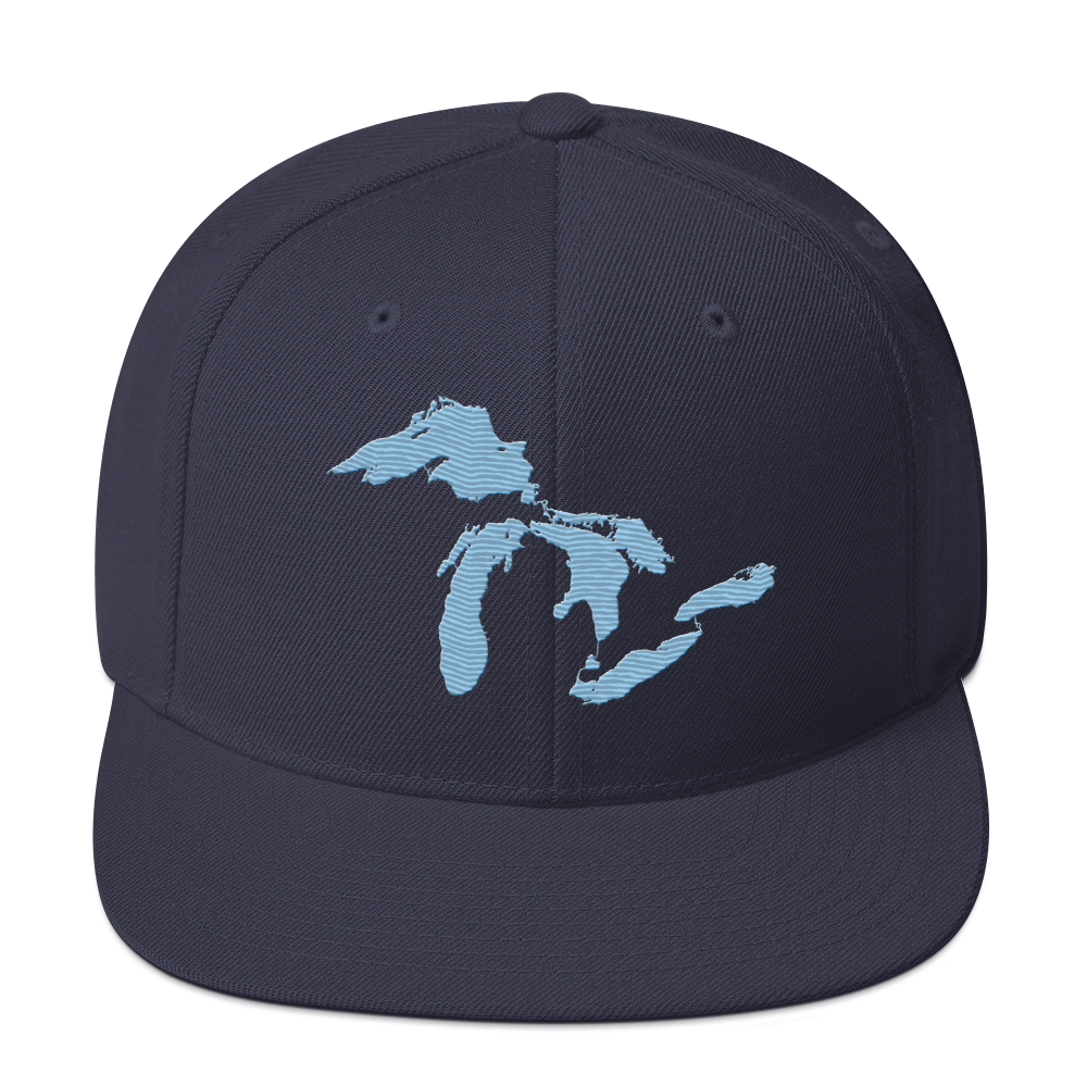 Great Lakes Vintage Snapback | Romulus Blue