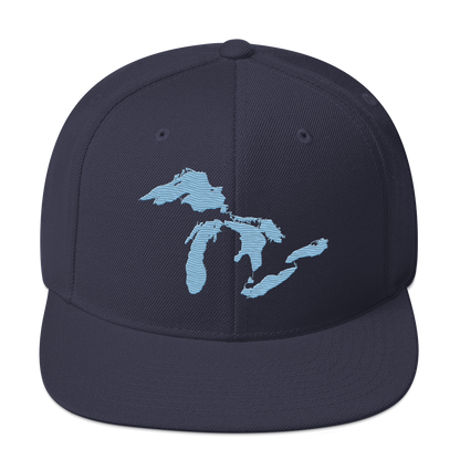 Great Lakes Vintage Snapback | Romulus Blue