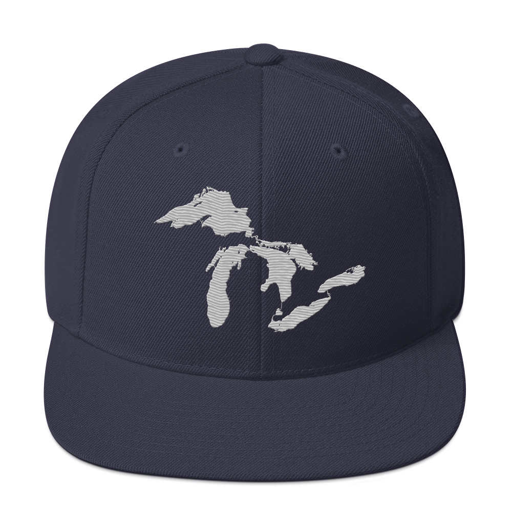 Great Lakes Vintage Snapback | Platinum