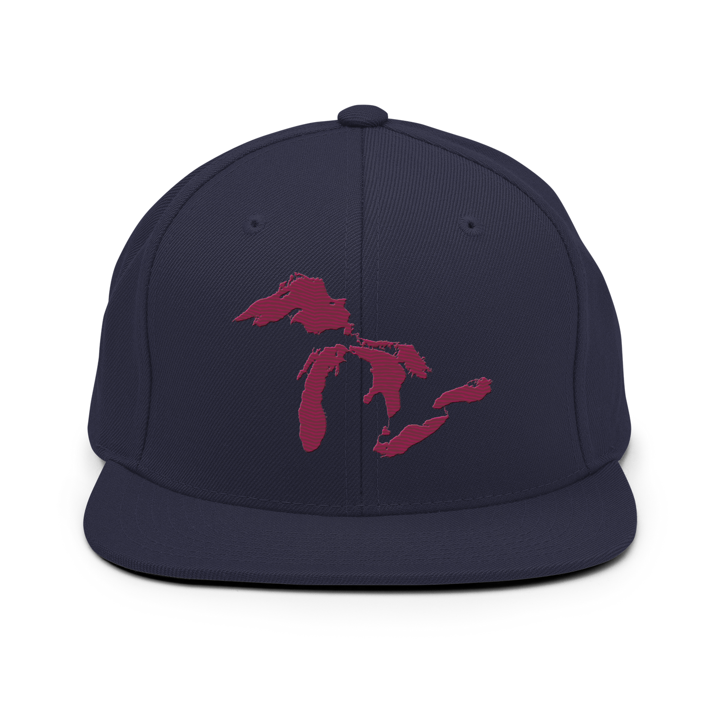 Great Lakes Vintage Snapback | Ruby Red