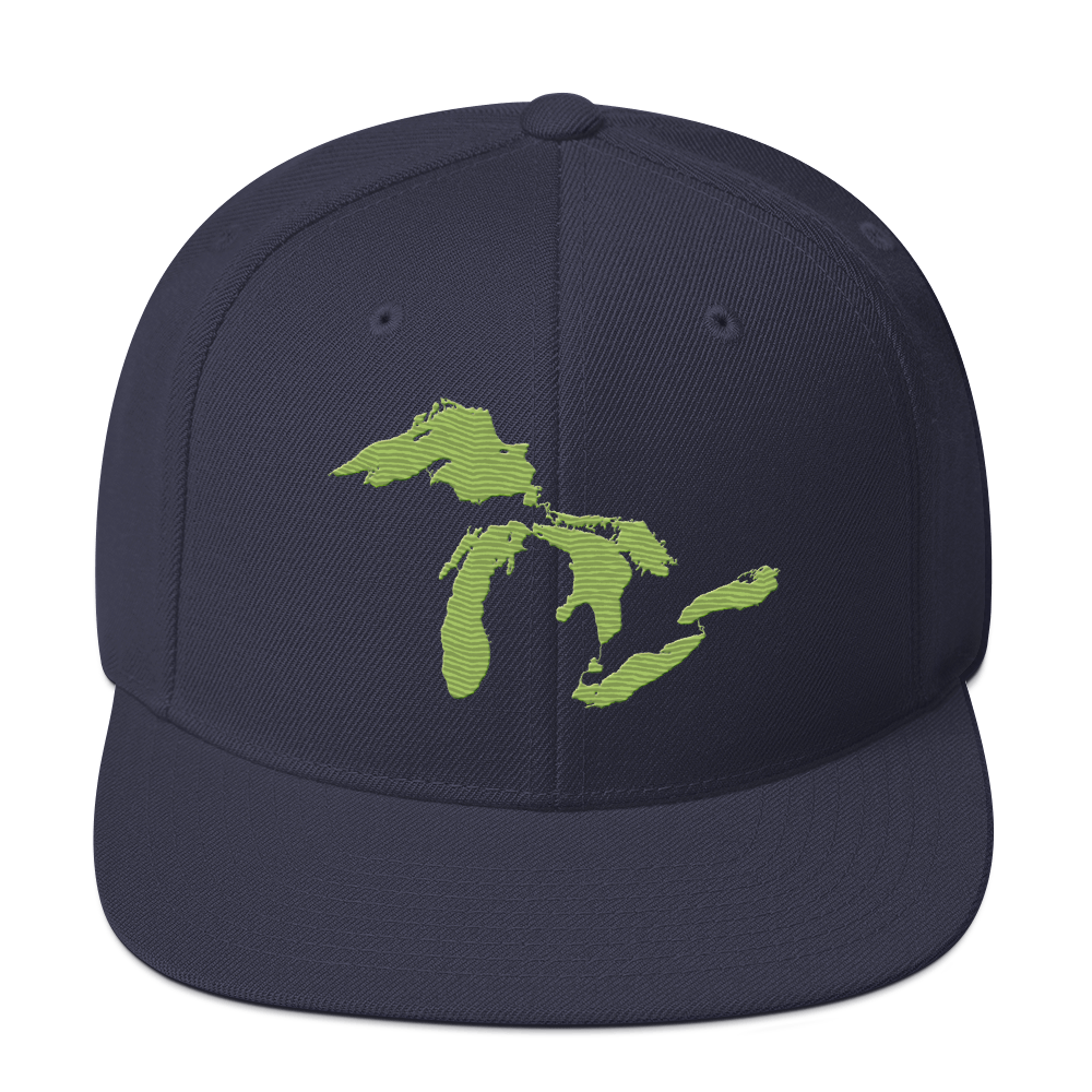 Great Lakes Vintage Snapback | Gooseberry Green