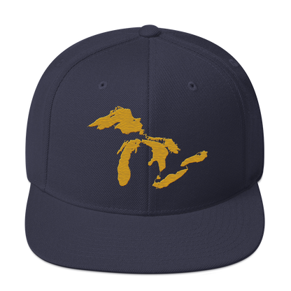 Great Lakes Vintage Snapback | Gold