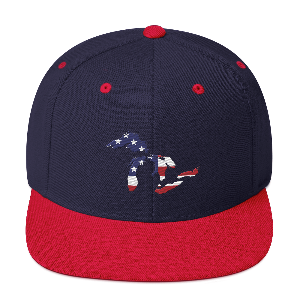 Great Lakes Vintage Snapback (Patriot Edition)