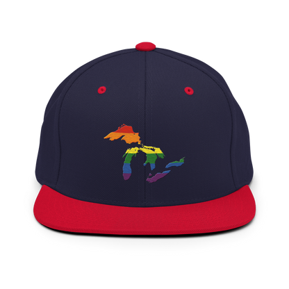 Great Lakes Vintage Snapback (Rainbow Pride Edition)