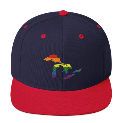 Great Lakes Vintage Snapback (Rainbow Pride Edition)