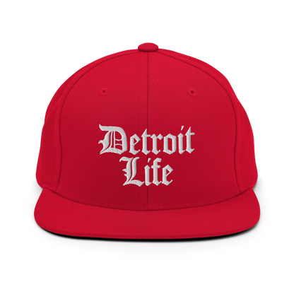 'Detroit Life' Vintage Snapback | 6-Panel