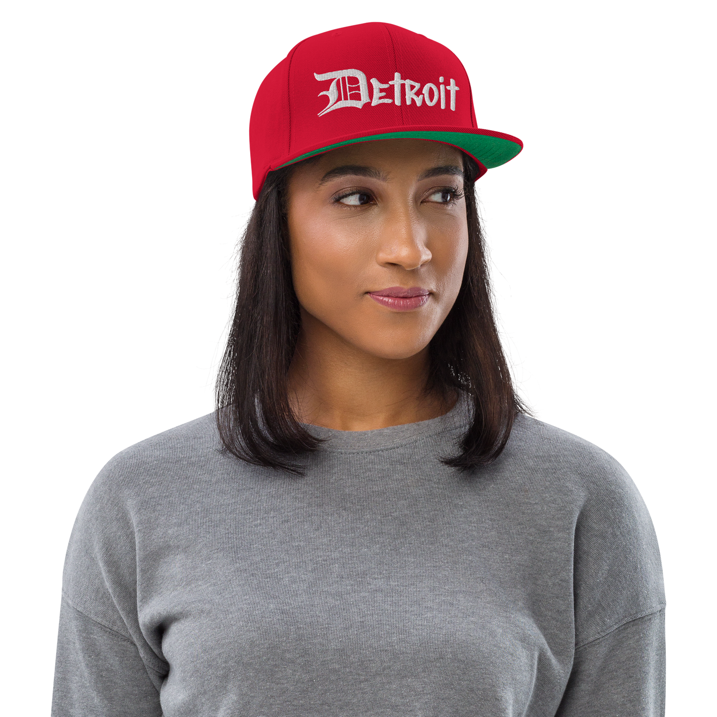 'Detroit' Vintage Snapback (OED Tag Font)