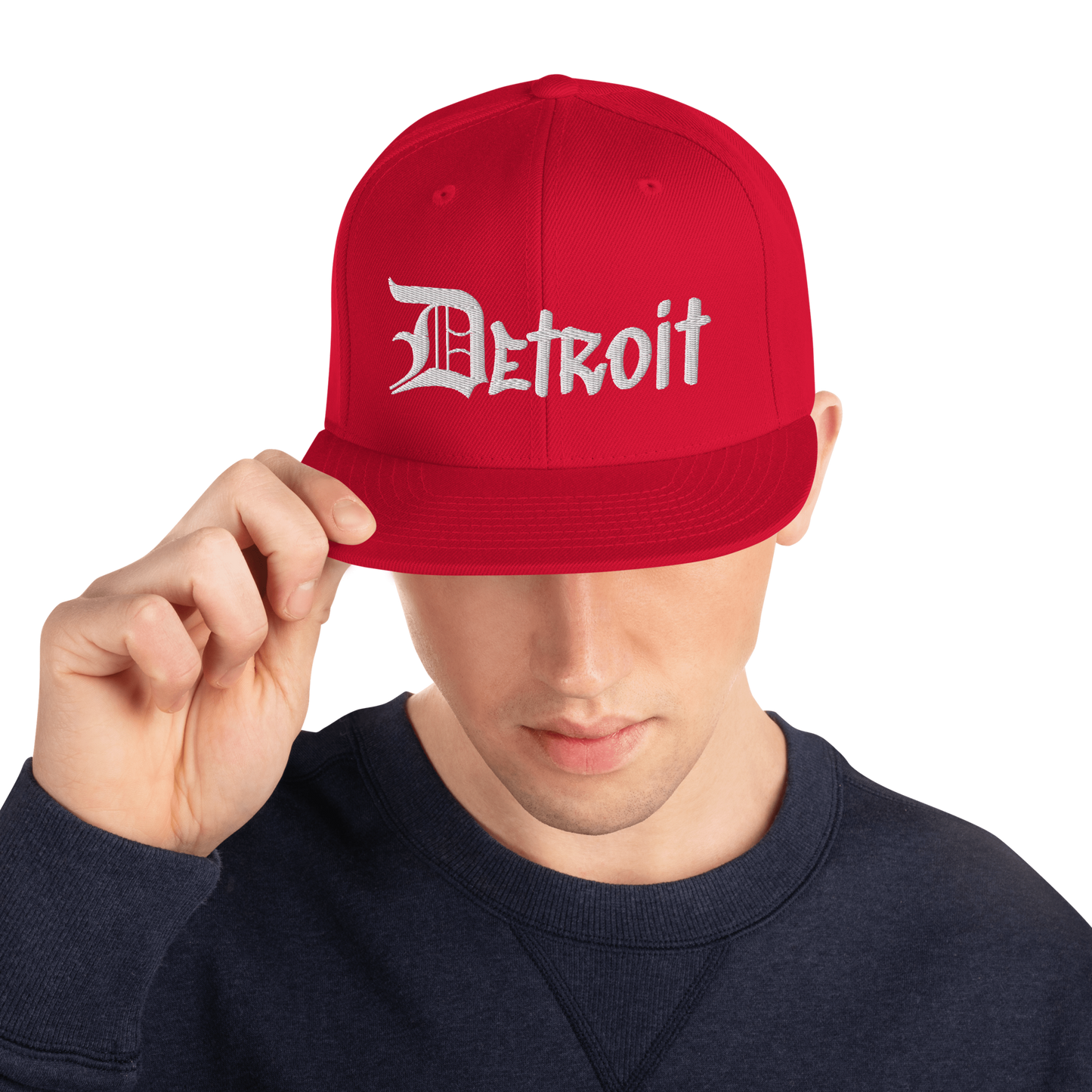 'Detroit' Vintage Snapback (OED Tag Font)