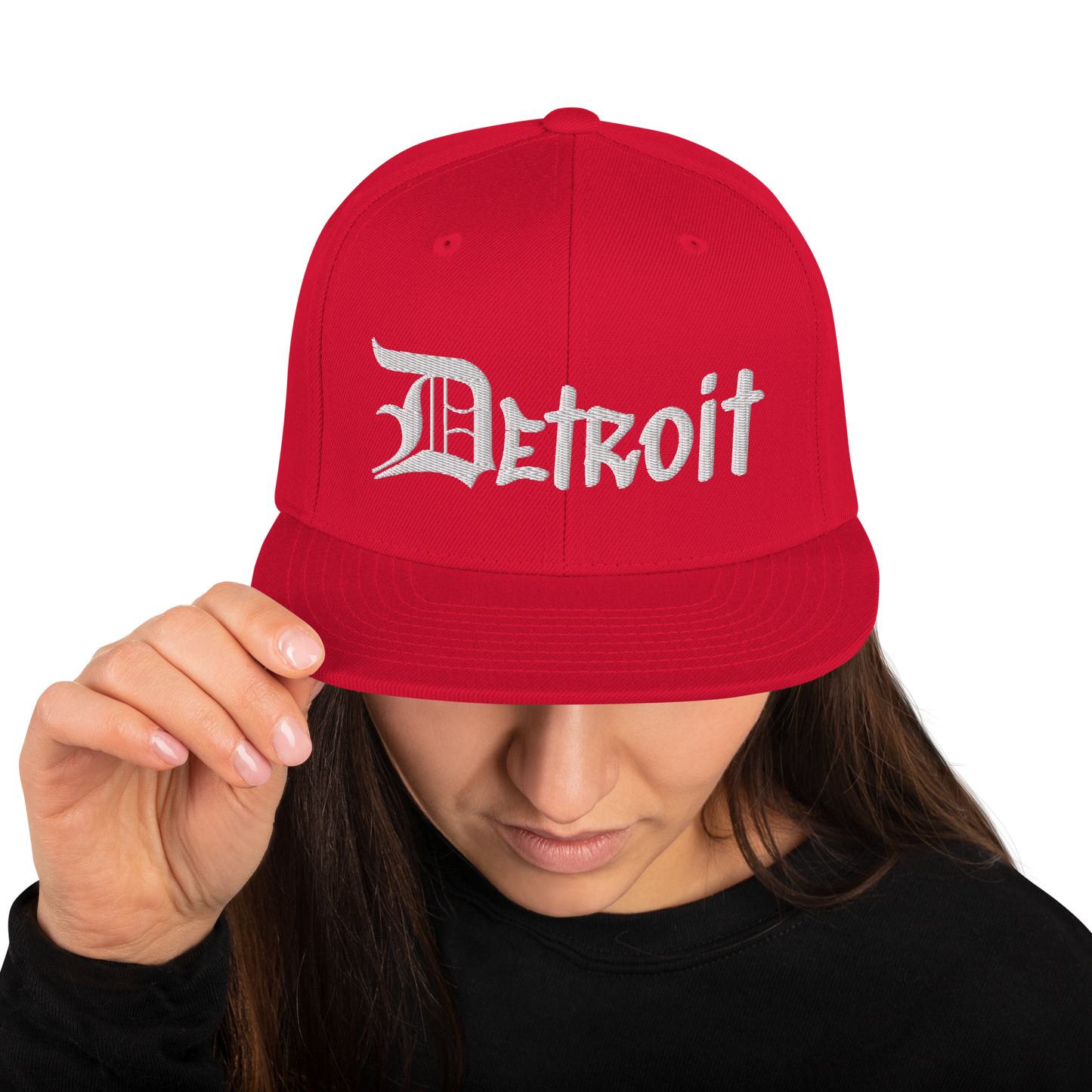 'Detroit' Vintage Snapback (OED Tag Font)