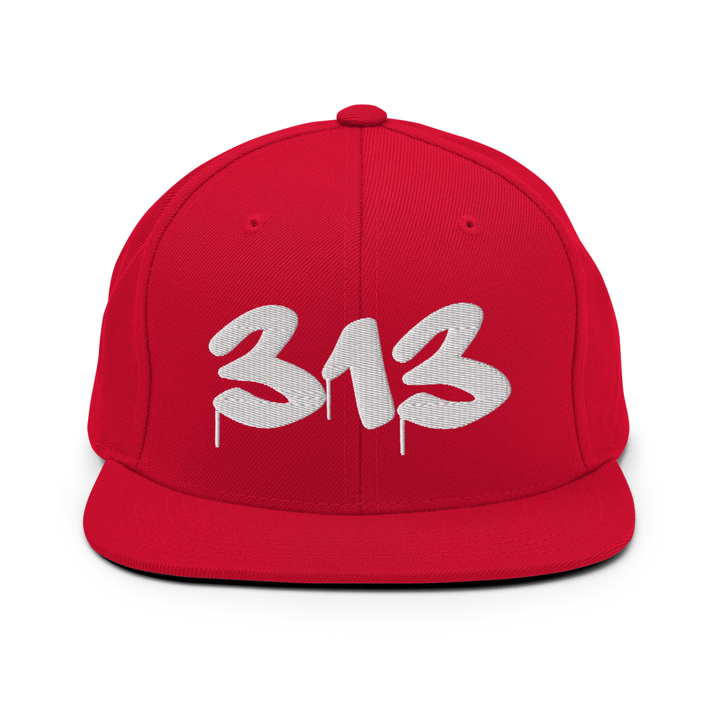 Detroit '313' Vintage Snapback (Tag Font)