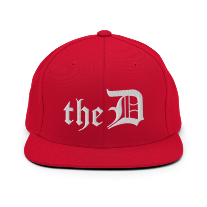 Detroit 'The D' Vintage Snapback