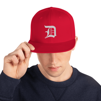 Detroit 'Old English D' Vintage Snapback