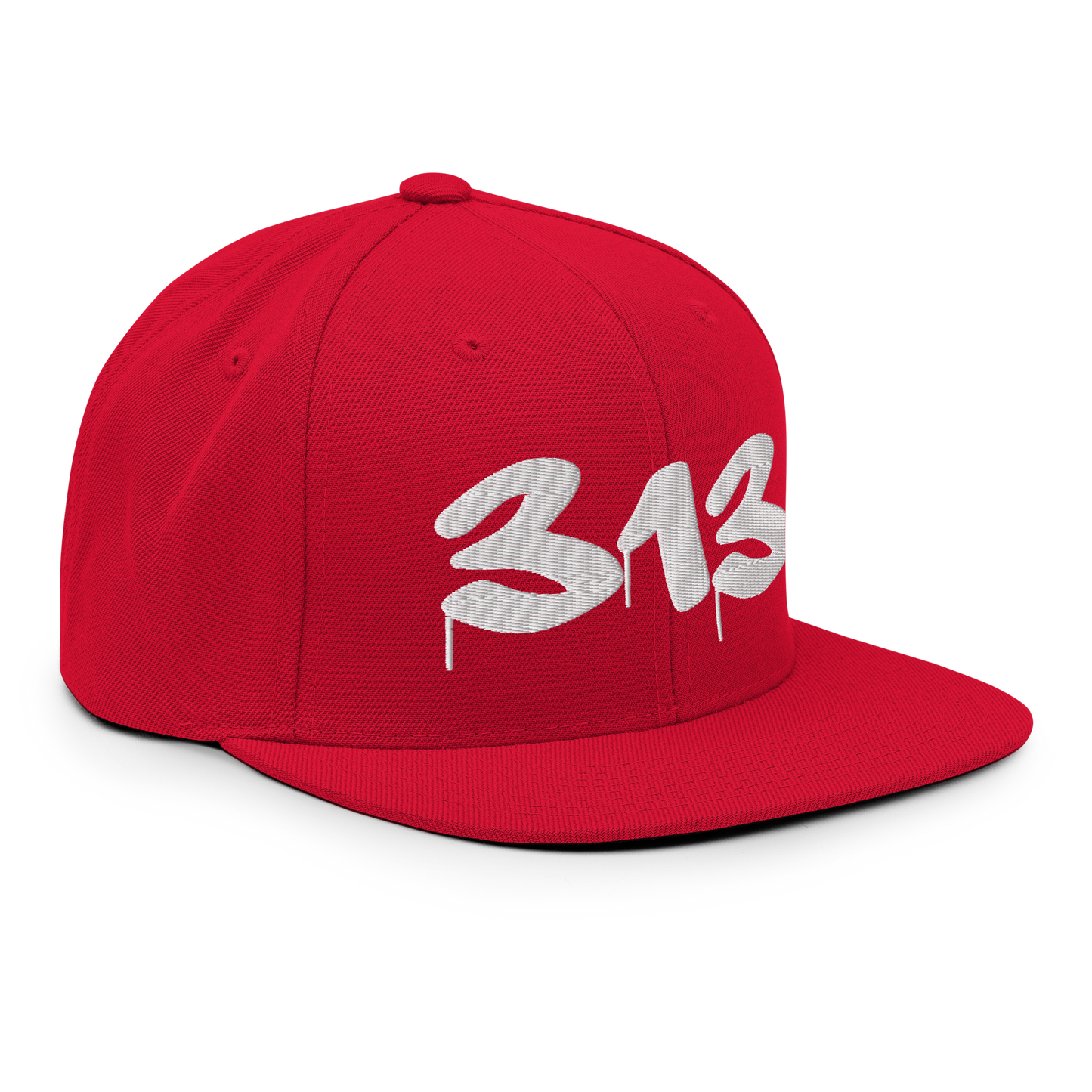 Detroit '313' Vintage Snapback (Tag Font)