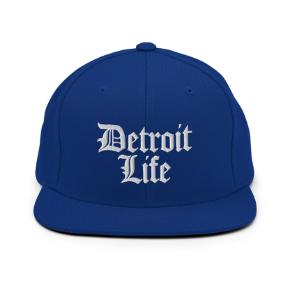 'Detroit Life' Vintage Snapback | 6-Panel