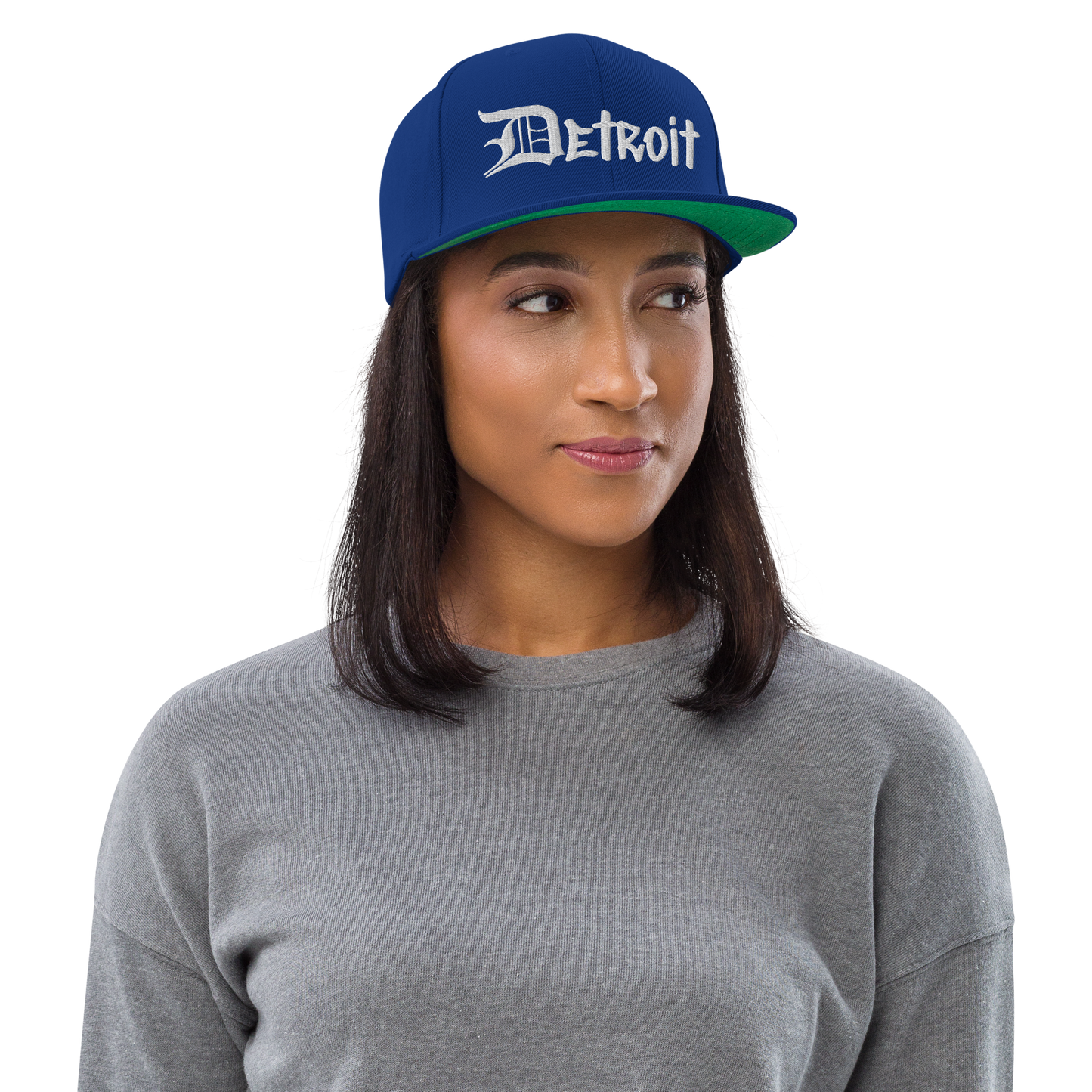 'Detroit' Vintage Snapback (OED Tag Font)