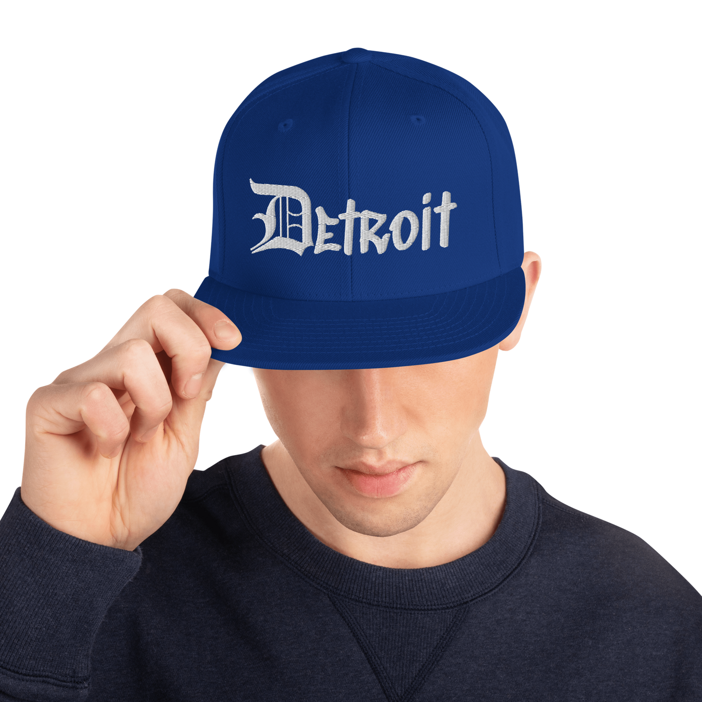 'Detroit' Vintage Snapback (OED Tag Font)