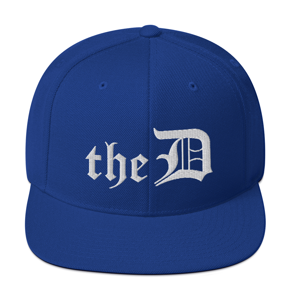 Detroit 'The D' Vintage Snapback