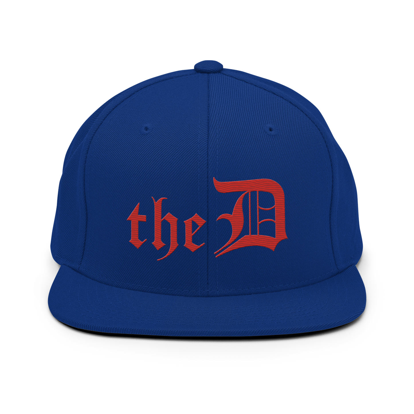 Detroit 'The D' Vintage Snapback | Aliform Red