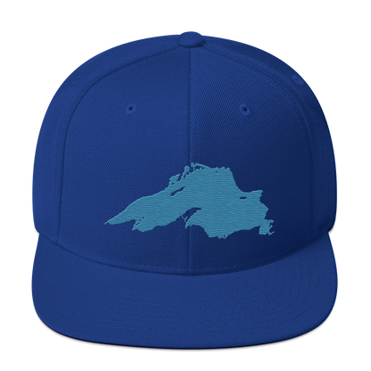 Lake Superior Vintage Snapback | Traverse Blue