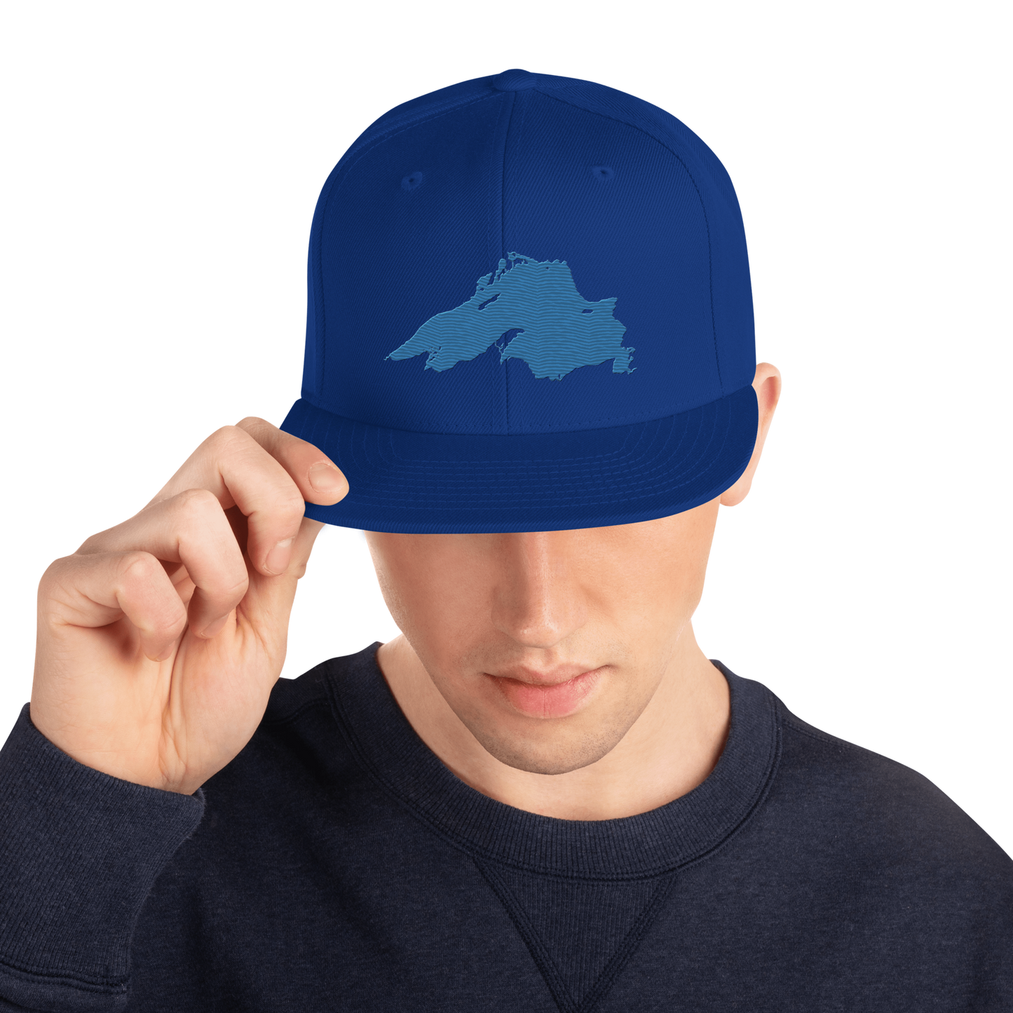 Lake Superior Vintage Snapback | Superior Blue