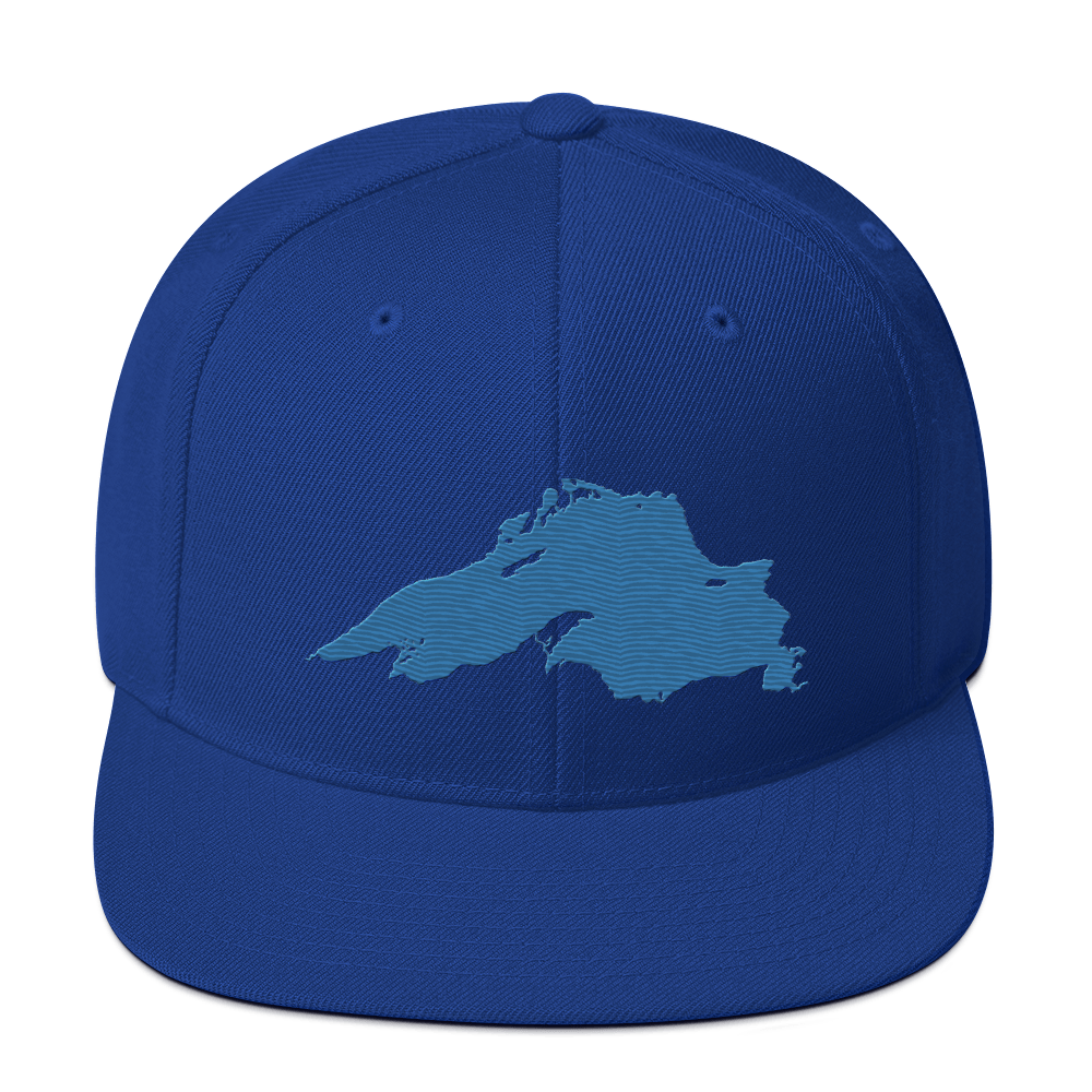 Lake Superior Vintage Snapback | Superior Blue