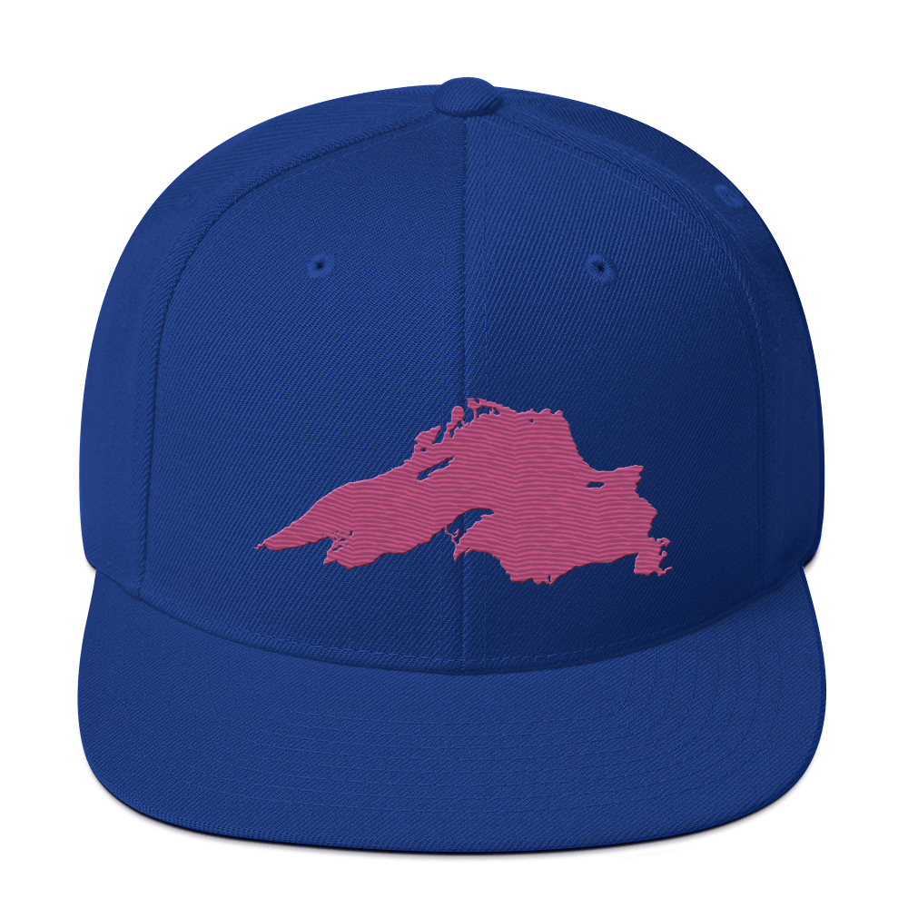 Lake Superior Vintage Snapback | Apple Blossom Pink