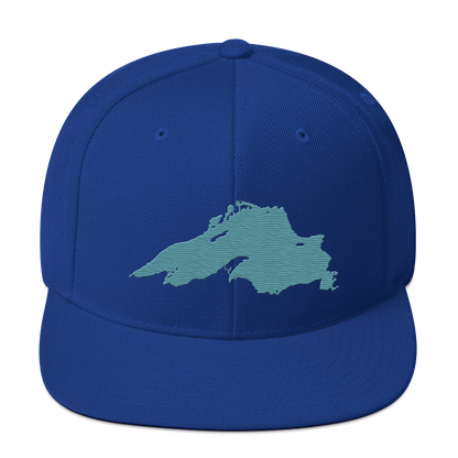 Lake Superior Vintage Snapback | Huron Blue