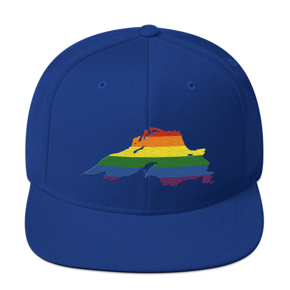 Lake Superior Vintage Snapback | Rainbow Pride Edition