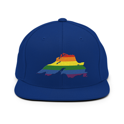 Lake Superior Vintage Snapback | Rainbow Pride Edition