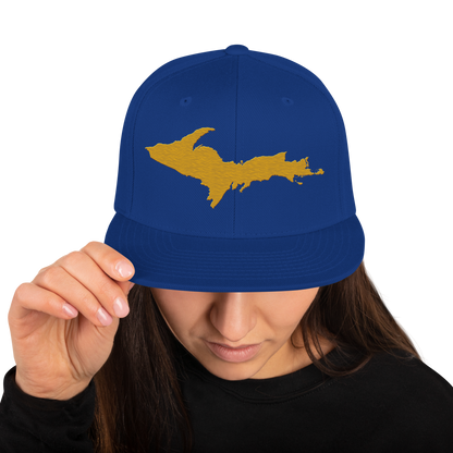 Upper Peninsula Vintage Snapback | Gold