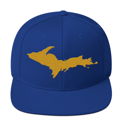 Upper Peninsula Vintage Snapback | Gold