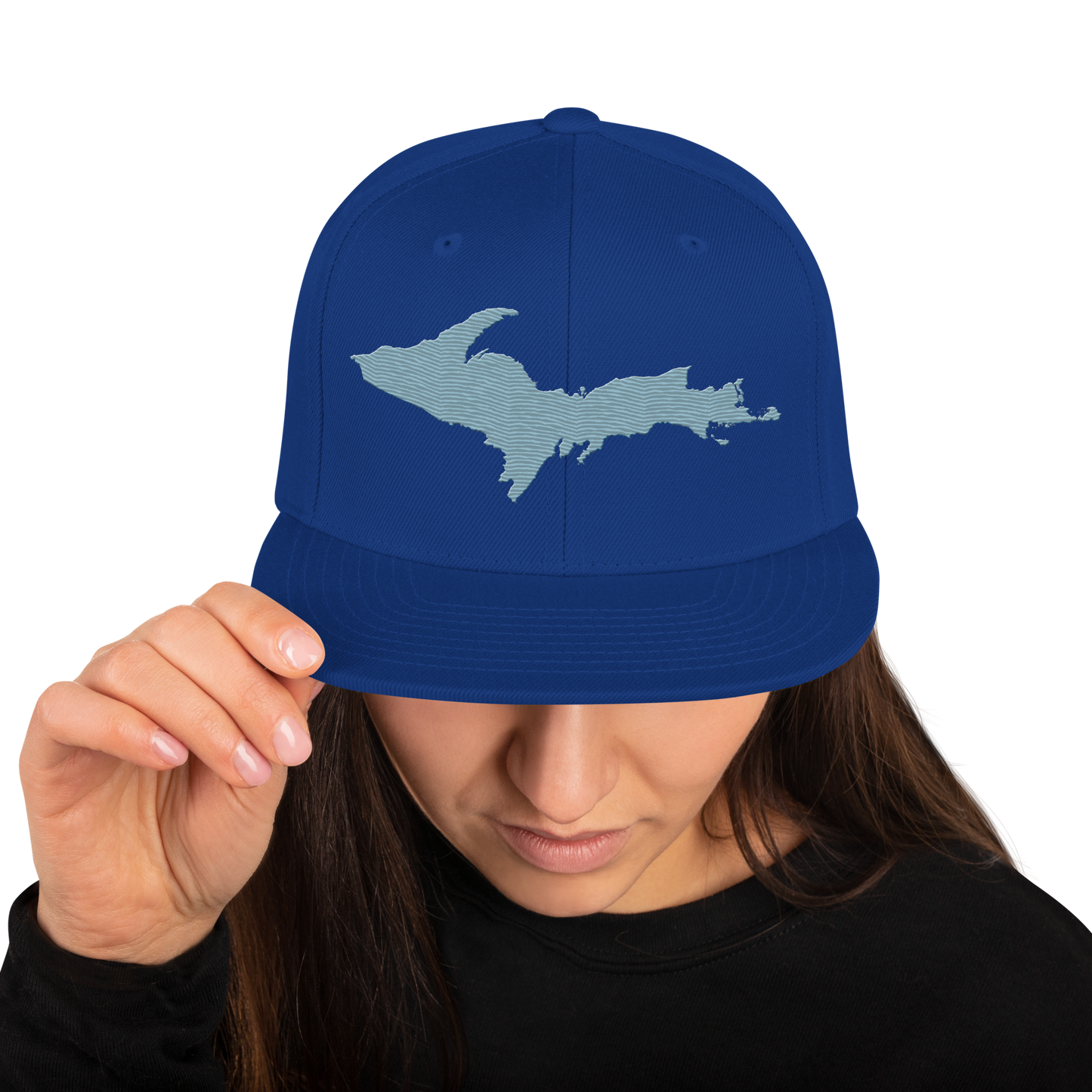 Upper Peninsula Vintage Snapback | Opal Blue