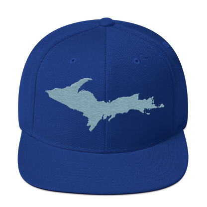 Upper Peninsula Vintage Snapback | Opal Blue