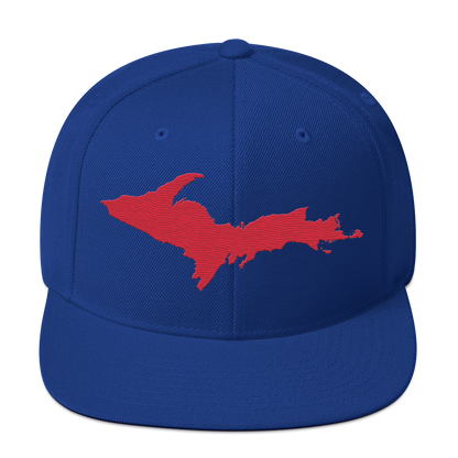 Upper Peninsula Vintage Snapback | Lighthouse Red