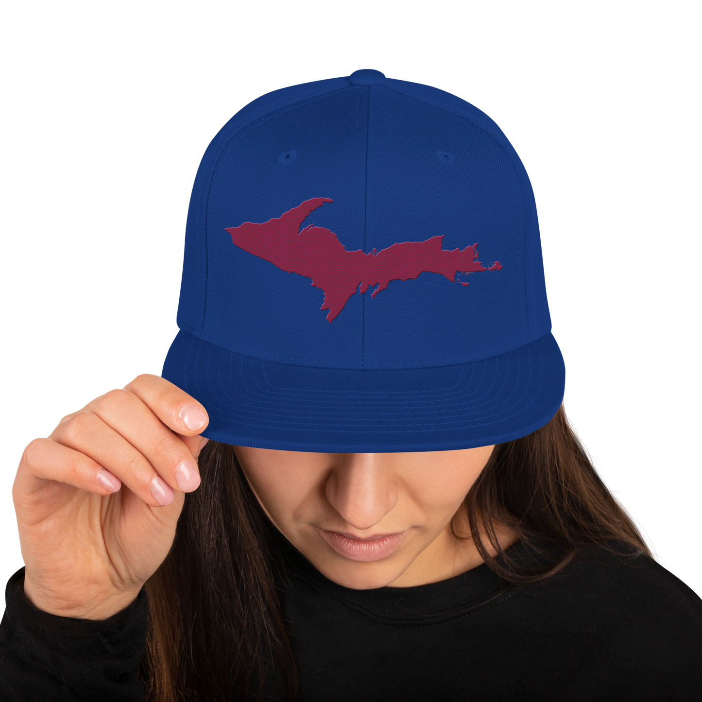 Upper Peninsula Vintage Snapback | Ruby Red