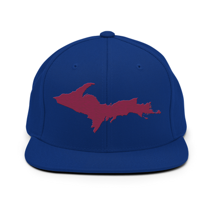 Upper Peninsula Vintage Snapback | Ruby Red