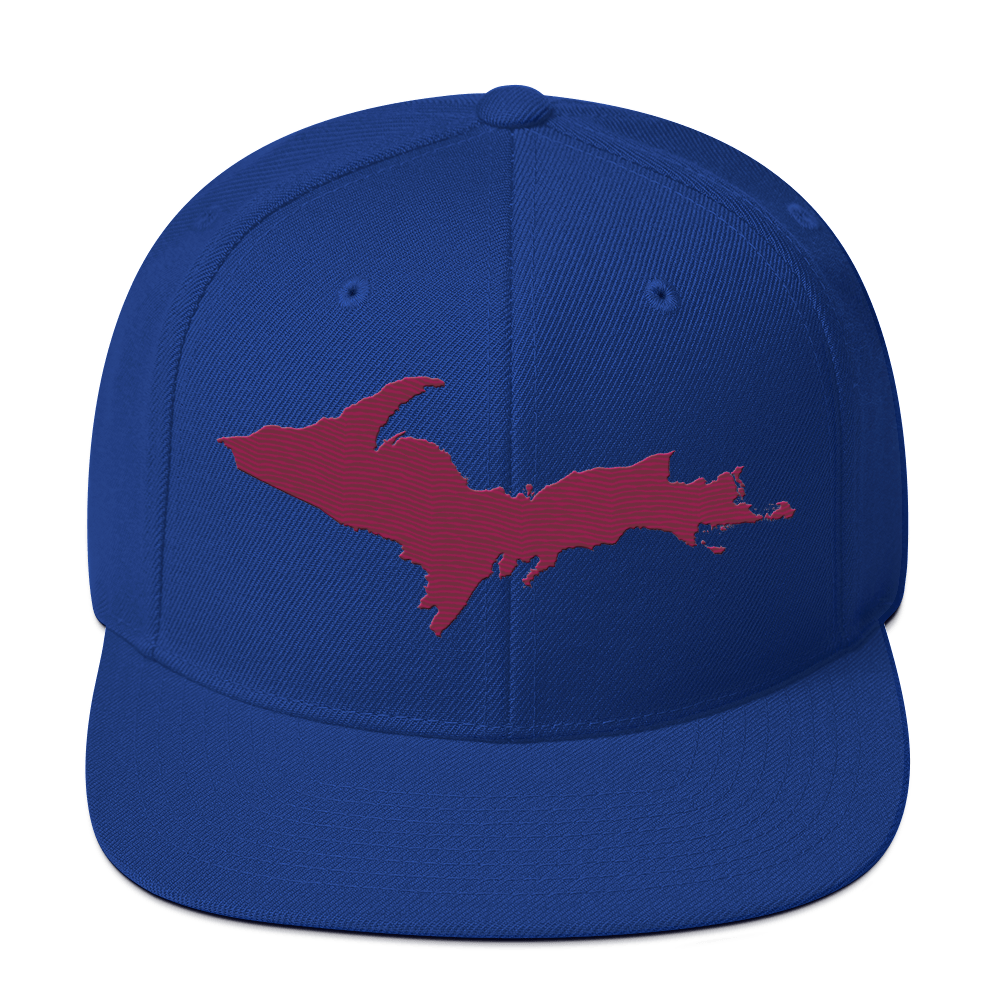 Upper Peninsula Vintage Snapback | Ruby Red