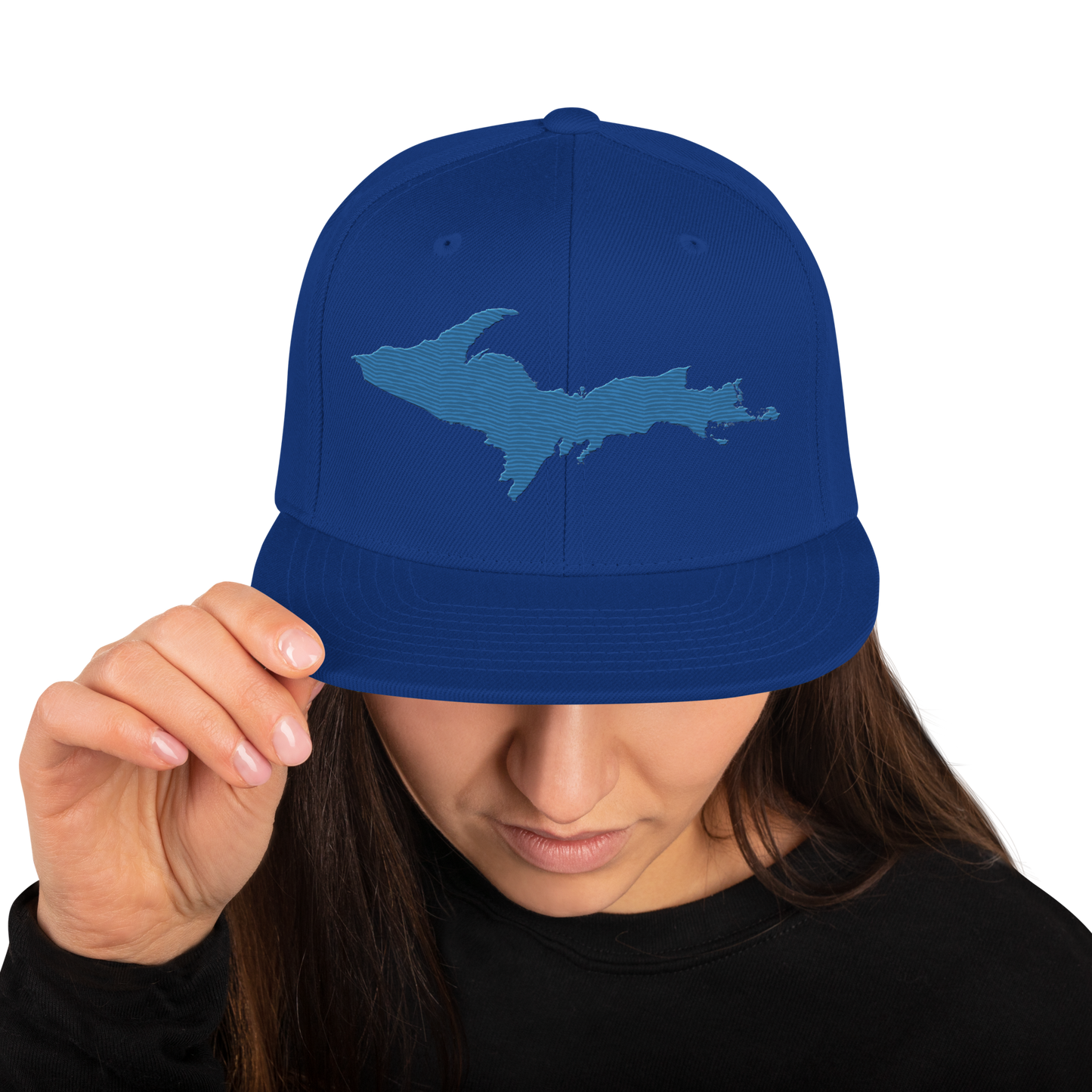 Upper Peninsula Vintage Snapback | Superior Blue