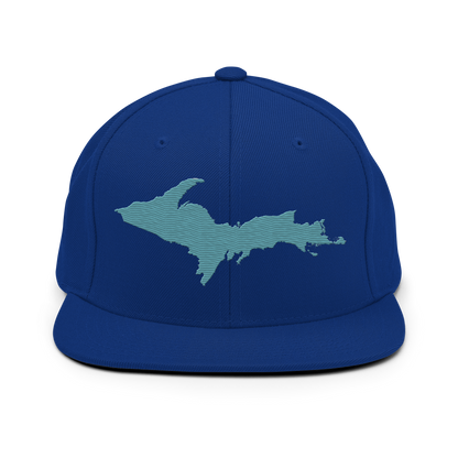 Upper Peninsula Vintage Snapback | Huron Blue