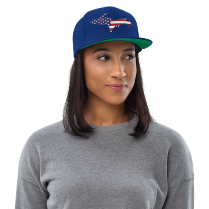 Upper Peninsula Vintage Snapback | Patriotic Edition